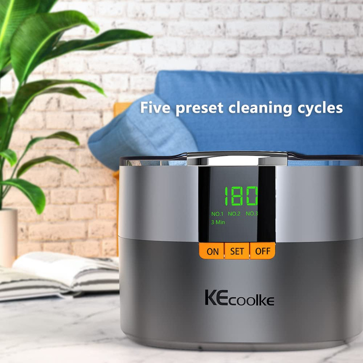 حمام التراسونیک ۷۵۰ میلی لیتری ۵۰,۰۰۰هرتزی KEcoolke