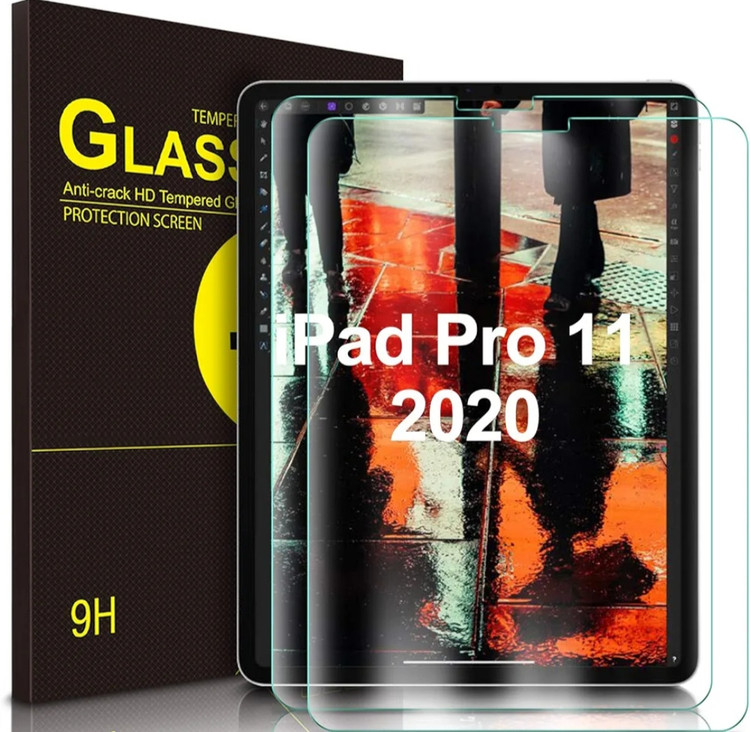 پک دو عددی محافظ صفحه نمایش IVSO مناسب برای تبلت اپل iPad Pro 11 2020
