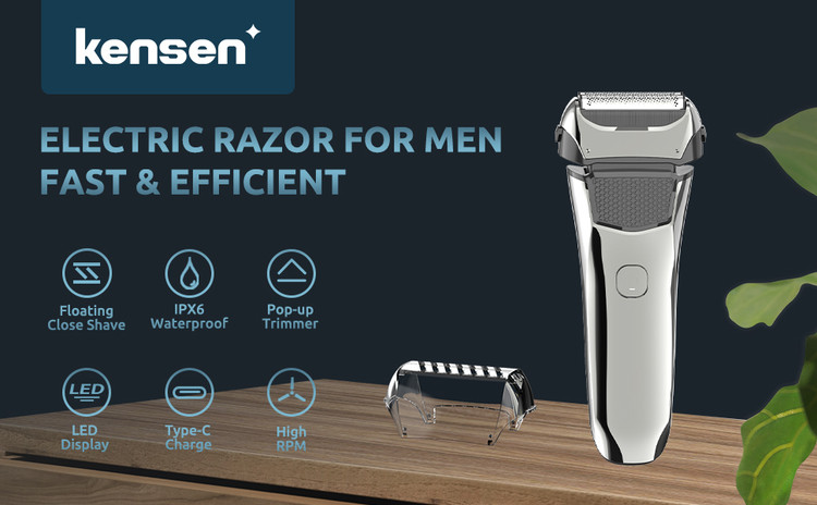 ریش تراش شارژی ضد آب Kensen سری 11