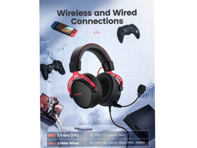هدست گیمینگ بی سیم Mpow BH415 Air 2.4G