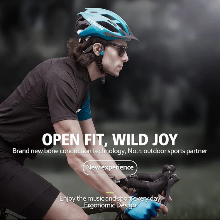 هدفون هدایت استخوان بلوتوث V5.0-هدست بی سیم Vidonn F1 Sports Headset Wireless W/Mic