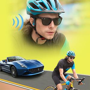 هدفون هدایت استخوان بلوتوث V5.0-هدست بی سیم Vidonn F1 Sports Headset Wireless W/Mic