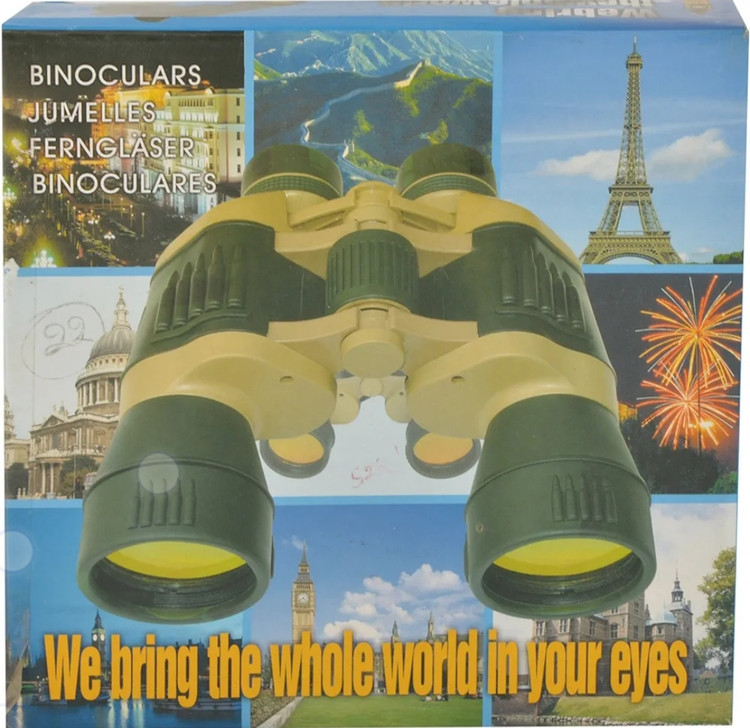 دوربین شکاری دو چشمی ۲۰ در ۵۰ اورجینال برند Breaker Cobra Binocular مشکی