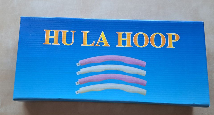 حلقه کمر اسفنجی ۸ تکه HULA HOOP (سفارش آلمان)