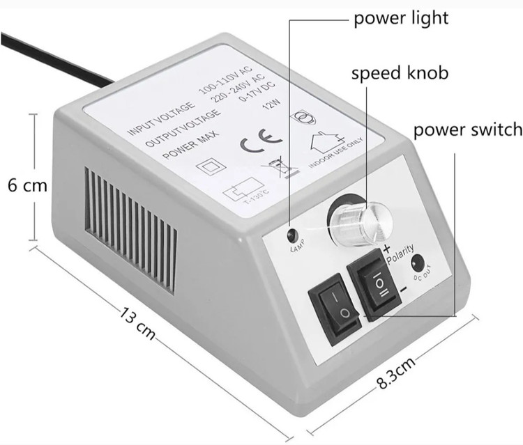 سوهان برقی,دستگاه مانیکور پدیکور دیدا DIIDA مدل YQ-210(سفارش آلمان)
