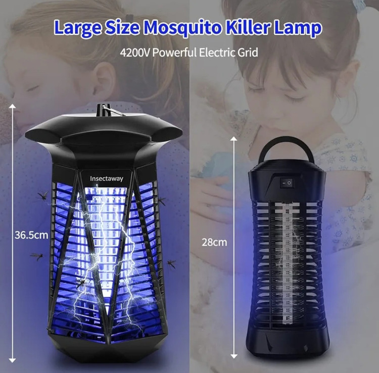 حشره کش برقی 18 وات 360 درجه برند INSECTAWAY