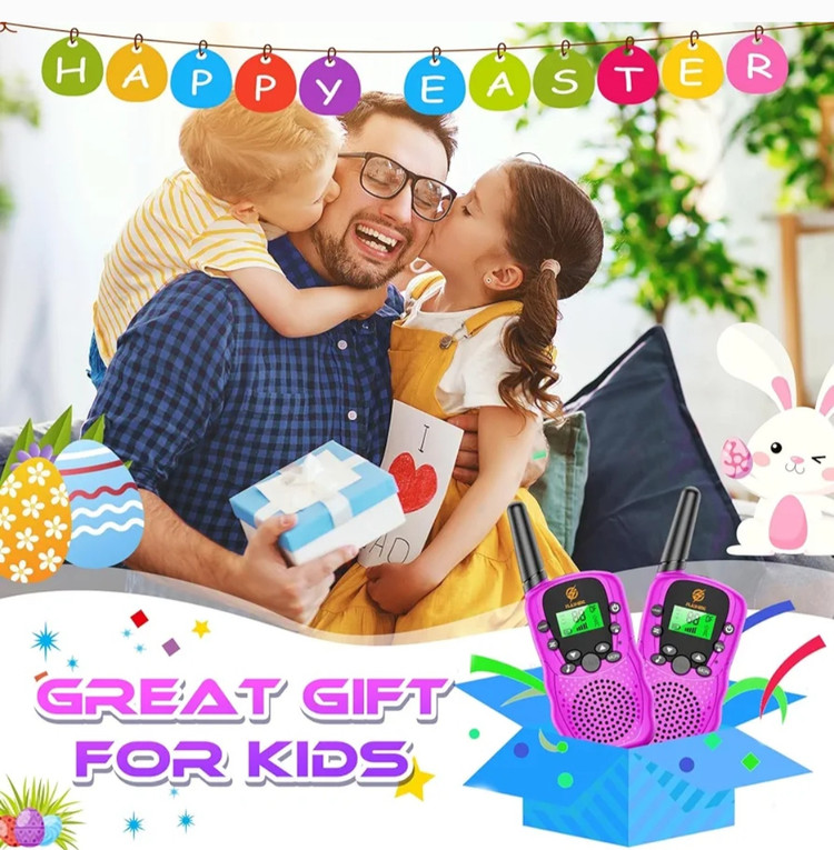 دستگاه بیسیم واکی تاکی اورجینال دارای ۷ فرکانس با برد 2 کیلومتر با قابلیت تنظیم برای صحبت بدون فشار دکمه برند FLASHING