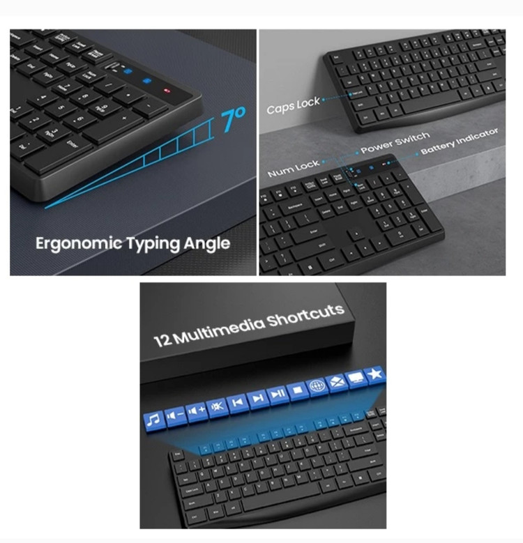 کیبورد بی سیم VICTSING مدل PC230A
