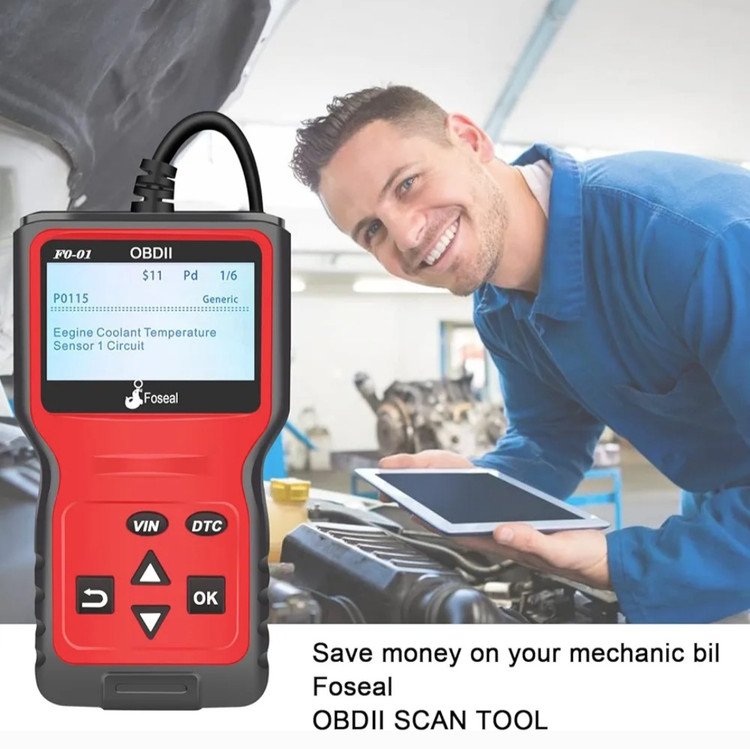دیاگ خودرو OBD2 برند Foseal (جزو بهترین دیاگ های ۲۰۲۳)