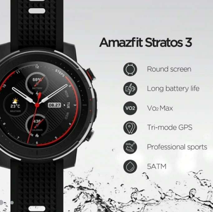 ساعت هوشمند امازفیت Amazfit Stratos 3