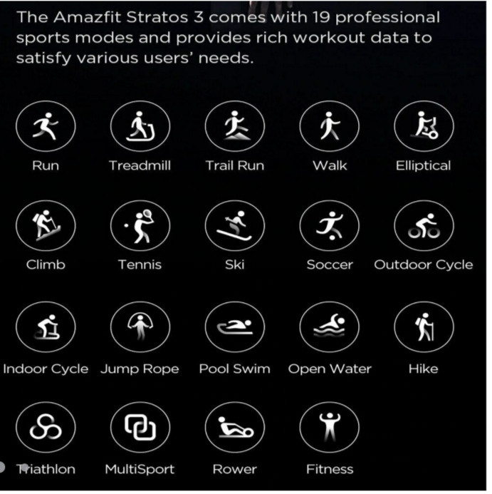 ساعت هوشمند امازفیت Amazfit Stratos 3
