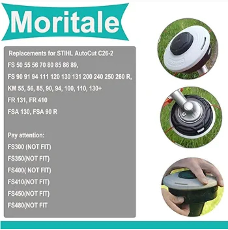 سر علف زن موتوری اشتیل 2-26 برند moritale