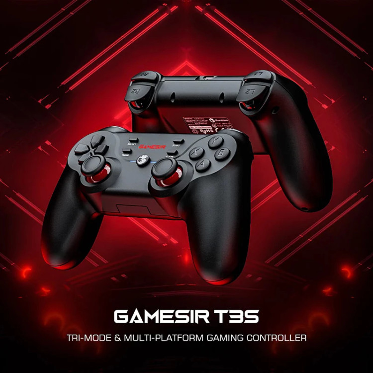 دسته بازی چند پلتفرمی وایرلس گیمسر مدل Gamesir T3S