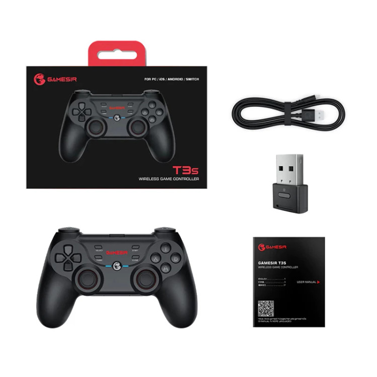 دسته بازی چند پلتفرمی وایرلس گیمسر مدل Gamesir T3S