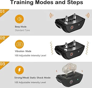 قلاده شارژی آموزش سگ ریموت دار MELOIVE مدل MDT102FR