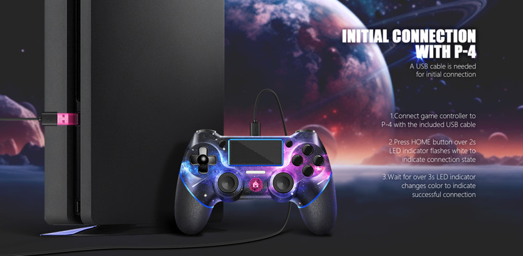 دسته بازی وایرلس پلی استیشن 4 برند AceGamer