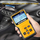 دیاگ خودرو MOTOPOWER MP69033 - اسکنر OBD2 با صفحه نمایش LCD و پشتیبانی از 9 پروتکل"(سازگار با خودرو ایرانی و خارجی)