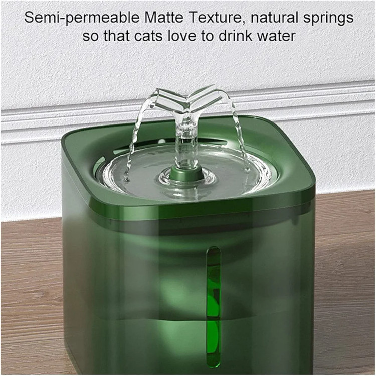 آبخوری سگ و گربه اتوماتیک 2 لیتری با پمپ آب هوشمند Pet Fountain مدل WF070
