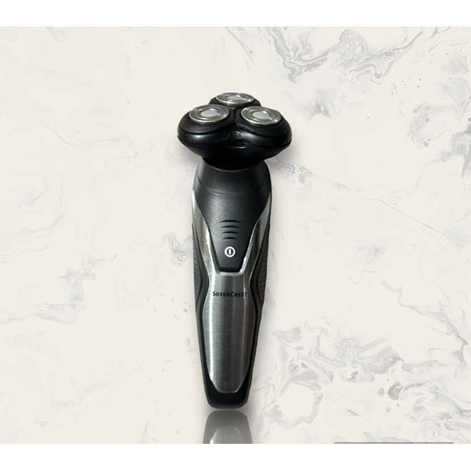 ماشین اصلاح سه تیغ سیلور کرست آلمانی اورجینال ضد آب SILVER CREST ROTARY SHAVER HG06653-BS