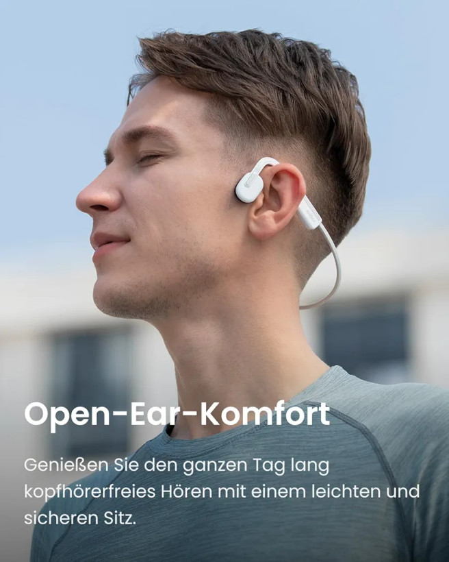 هدفون هدایت استخوانی شاکز OpenMove مدل AS660(این نمونه تست فروشگاه است و تنها باکس آن باز شده و به مشتری نشان داده شد،فاقد هیچ گونه مشکلی می باشد)