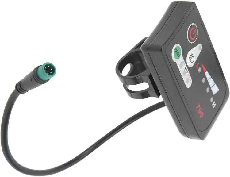نمایشگر LED دوچرخه برقی 36V مدل LED-S810-H
