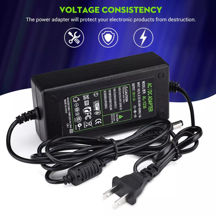 آداپتور سوزنی 12 ولت 3 آمپر 12V/3A برند DEXPT مدل AL-1230