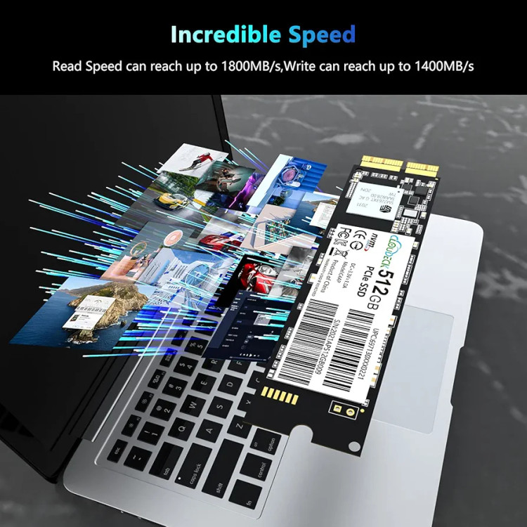 هارد NVM 512G SSD برند CLOUDECK مدل C4AP(قبل از خرید حتمن قسمت توضیحات مطالعه شود)