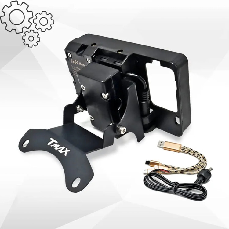 نگهدارنده تلفن موتور سیکلت برای مدل های TMAX 560(مدل های 2019 و 2020),TMAX 530(مدل های 2017 و 2019 )