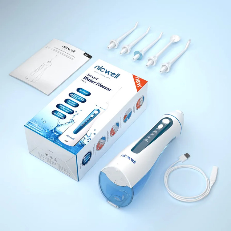 واترجت شارژی ۴ حالته با مخزن ۲۰۰ میلی لیتری برند Nicwell