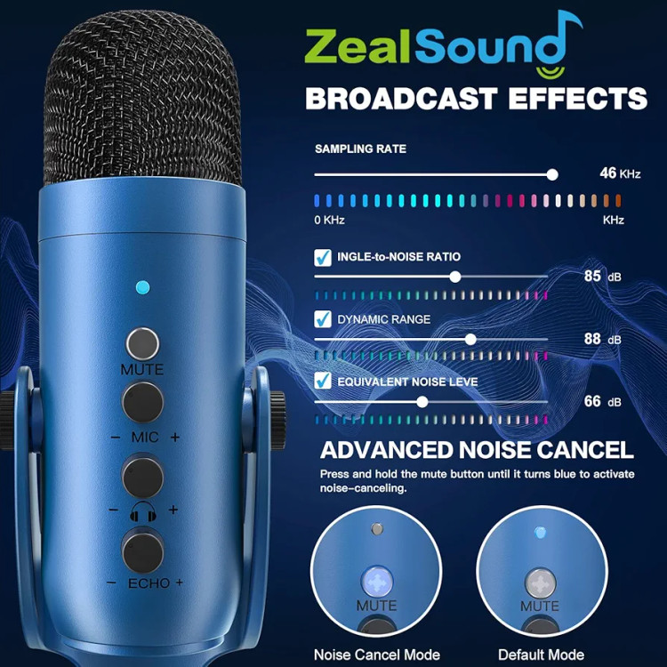 میکروفون برند Zealsound مدل K66
