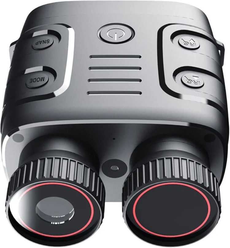دوربین شکاری دوچشمی ( دید در شب ) NIGHT VISION زوم دیجیتال 10x پشتیبانی از کارت حافظه ( میکرو SD با قابلیت تصویر برداری و عکس برداری کیفیت 2k مدل R18(بار آمازون)برای دیدن فیلم تست دوربین لطفا در واتس اپ پیام بدید