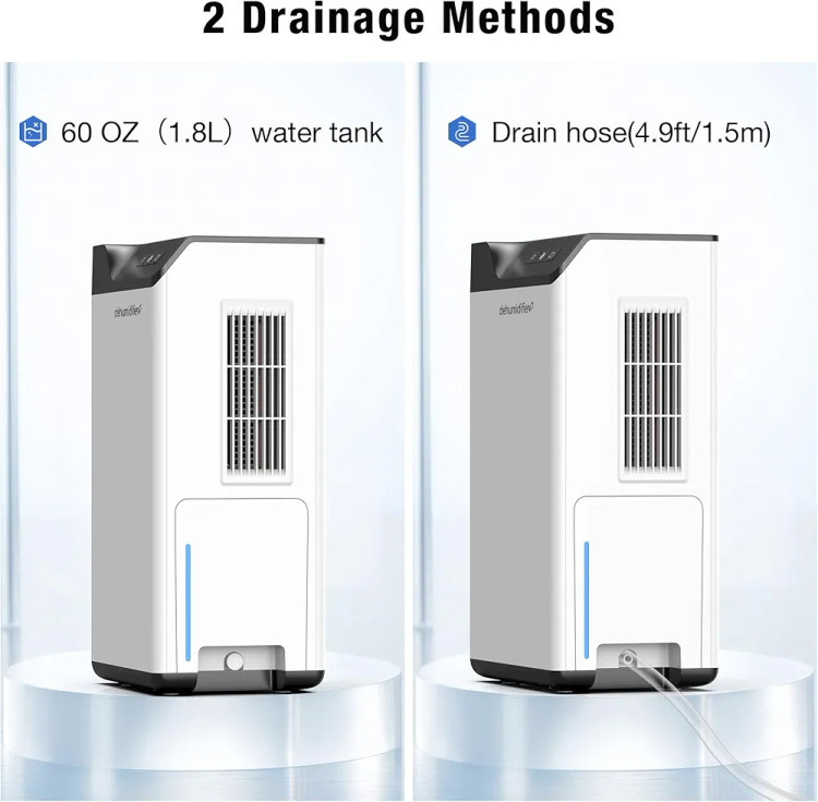 دستگاه رطوبت گیر ریموت دار ۲ لیتری برند kitette (بار آمازون) Dry box 2000 از پر فروشترین های آمازون