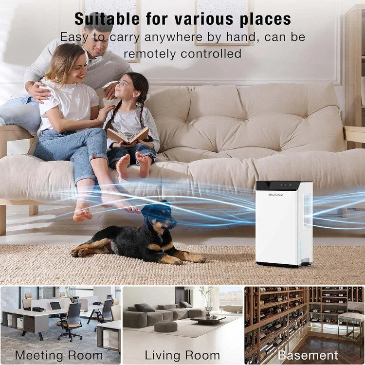 دستگاه رطوبت گیر ریموت دار ۲ لیتری برند kitette (بار آمازون) Dry box 2000 از پر فروشترین های آمازون