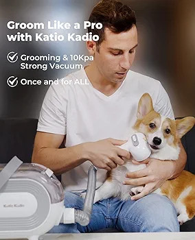 دستگاه اصلاح و جارو برقی سگ و گربه برند Katio Kadio(دو عدد از سری های آن در حمل تا ایران مفقود شده اند،لطفا قبل از خرید در واتس اپ پیام بدهید)