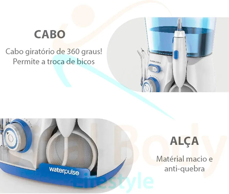 واتر جت پر قدرت با ظرفیت مخزن 800 میلی لیتری برند Waterpulse