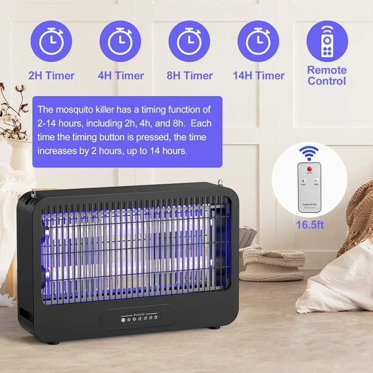 حشره کش برقی ۳۵۰۰ ولت ریموت دار مدل IKI-520AE