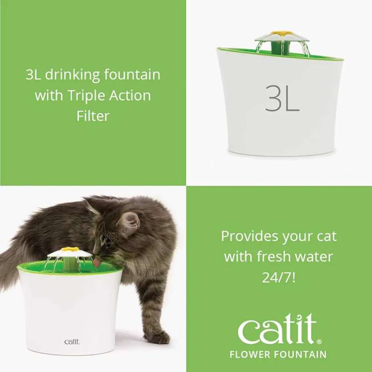 آبخوری اتوماتیک سگ و گربه 3 لیتری برند Catit
