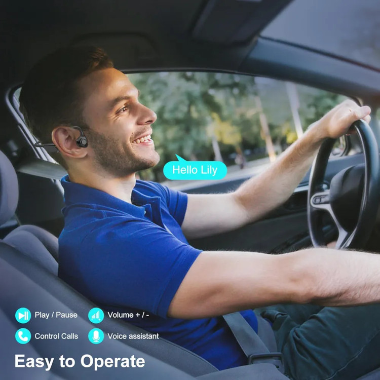 هدفون OpenEar مدل G3 با قابلیت حذف نویز دارای دسته میکروفون قابل تنظیم