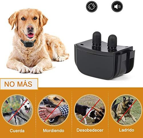 قلاده آموزشی و ضد پارس ریموت دار برند Wodondog دارای 100 سطح شوک و ویبره، سه حالت صدا،شوک و ویبره