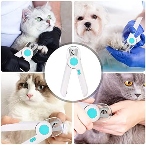 ناخن گیر چراغدار حیوانات همراه با سوهان pet gravity