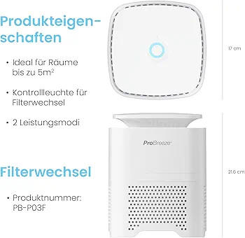 دستگاه تصفیه هوا آلمانی Pro Breeze 4-in-1
