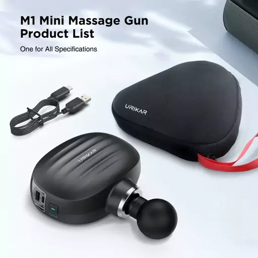 ماساژور تفنگی و پاوربانک اوریکار مدل UriKar M1 mini