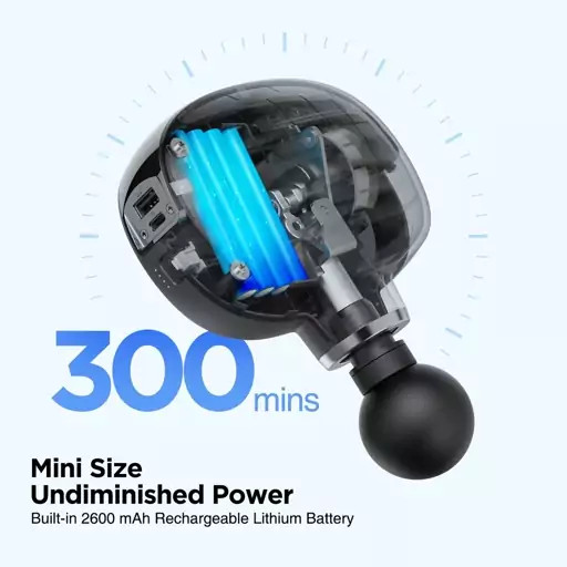 ماساژور تفنگی و پاوربانک اوریکار مدل UriKar M1 mini