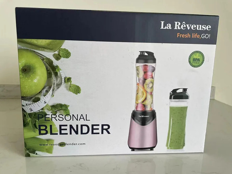 مخلوط کن و شیکر اورجینال آمریکایی La Reveuse ، با دو عدد بطری قابل حمل(بار آمازون)