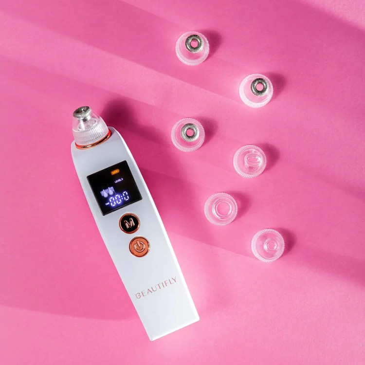 میکرودرم خانگی ،ازبین برنده جوشهای سرسیاه صورت با قدرت مکش بالا برند BEAUTIFLY مدل B-Derma Pro