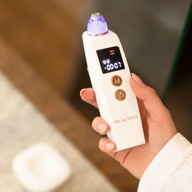 میکرودرم خانگی ،ازبین برنده جوشهای سرسیاه صورت با قدرت مکش بالا برند BEAUTIFLY مدل B-Derma Pro