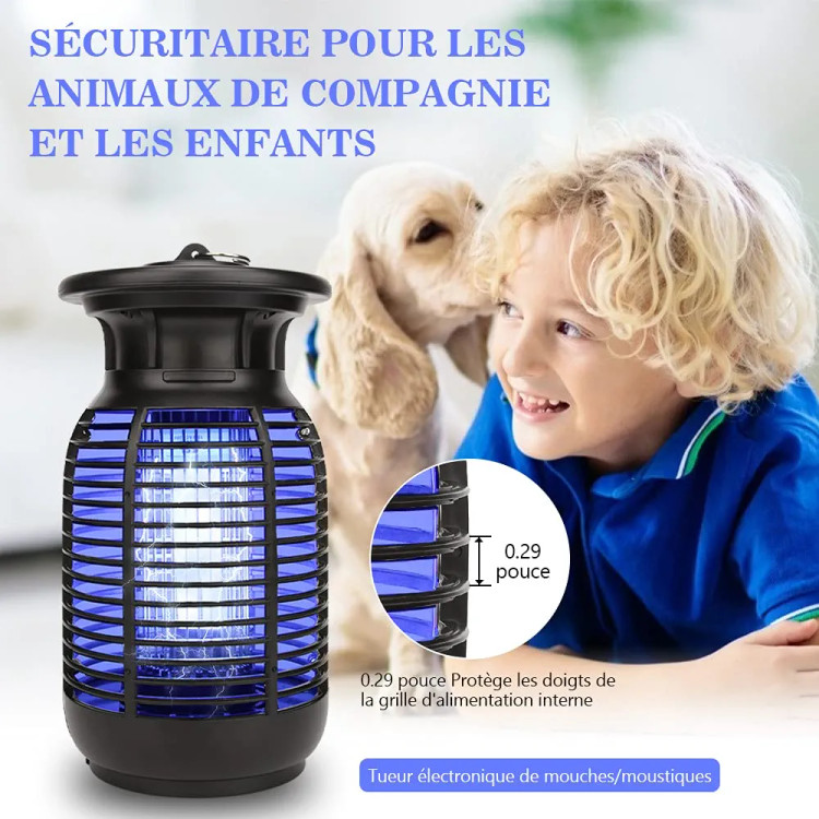 حشره کش و تله حشره برقی 360 درجه 15 واتی 2600 ولتی برند Insectaway
