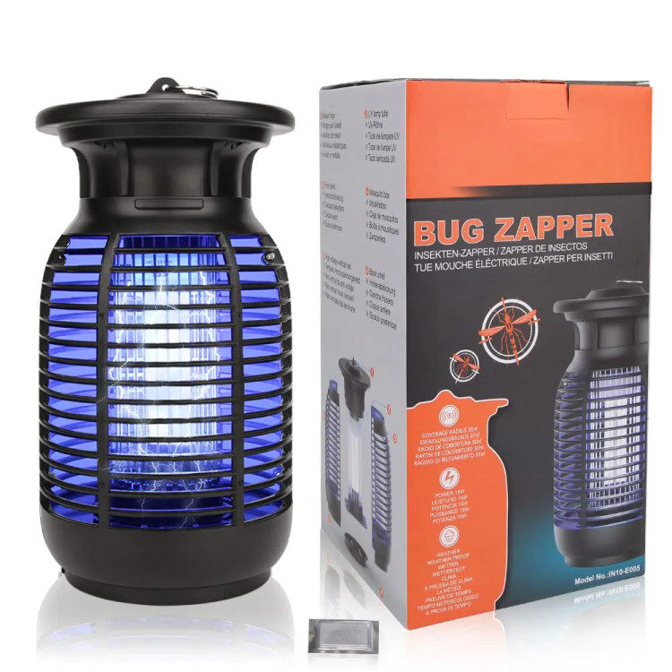 حشره کش و تله حشره برقی 360 درجه 15 واتی 2600 ولتی برند Insectaway