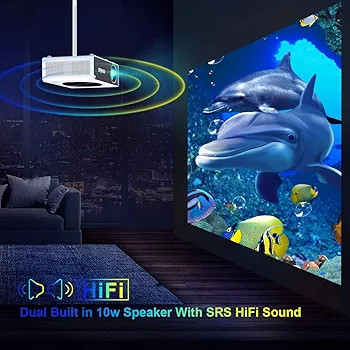 ویدیو پروژکتور 720 لومنی با کیفیت FHD و ساپورت 2k برند wimius مدل K3