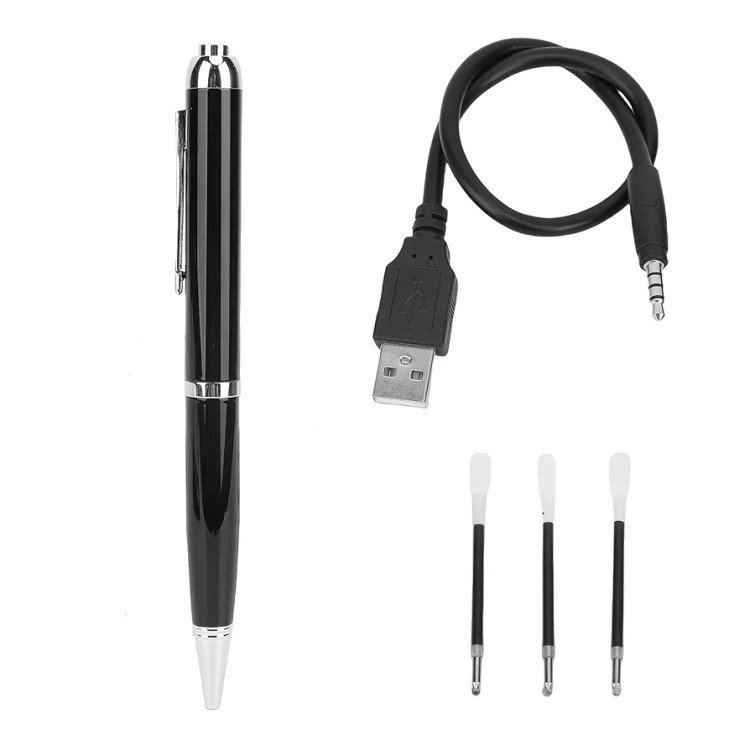 دستگاه ضبط صدا به شکل خودکار ،16 گیگابایتی( دستگاه ضبط قابل حمل برای جلسه، کلاس، مصاحبه و... (16 گیگابایت)